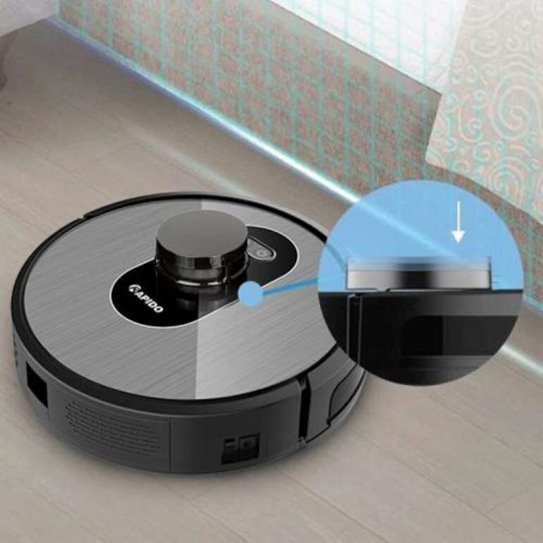 Có nên mua robot hút bụi lau nhà Rapido R8S với giá 6 triệu đồng? đánh giá chi tiết