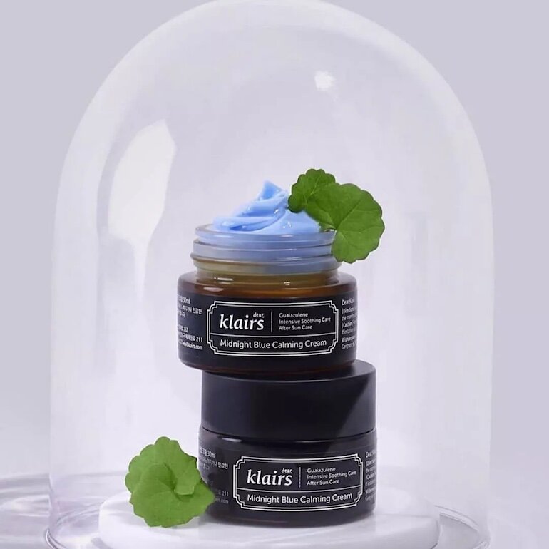 Đánh giá chi tiết cụ thể nhất về dòng kem dưỡng da Klairs Midnight Blue Calming