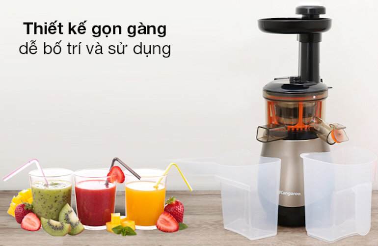 Đánh giá chi tiết tính năng máy ép chậm Kangaroo KG150SJ