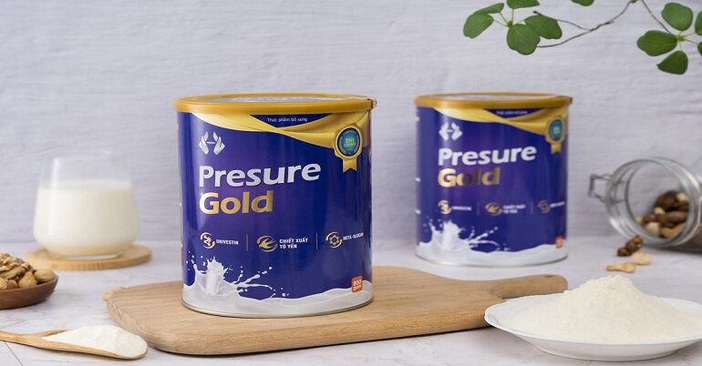 Đánh giá thực phẩm dinh dưỡng có bổ sung sữa non Presure Gold đầy đủ và chi tiết nhất