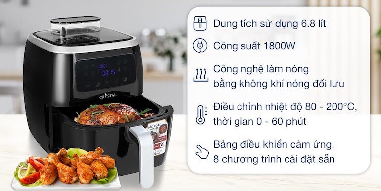 Góc tư vấn, chọn mua nồi chiên không dầu giá rẻ dùng trong gia đình loại nào tốt và an toàn?