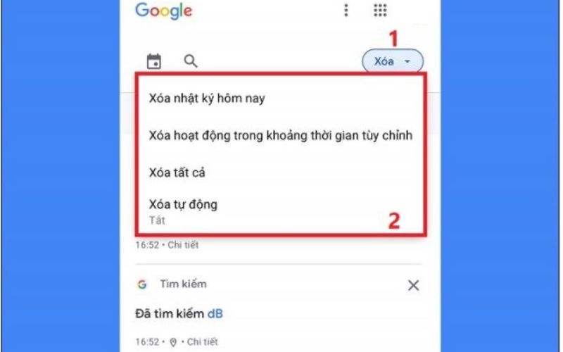 Hướng dẫn cách xóa lịch sử tìm kiếm Google trên điện thoại Samsung nhanh nhất