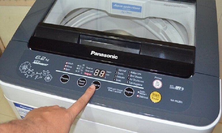 Hướng dẫn khắc phục những lỗi thường gặp của máy giặt Panasonic