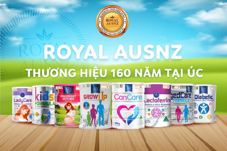 Sữa hoàng gia Royal Ausnz Cancare có nguồn gốc ở đâu, công dụng gì? cùng tìm hiểu bạn nhé