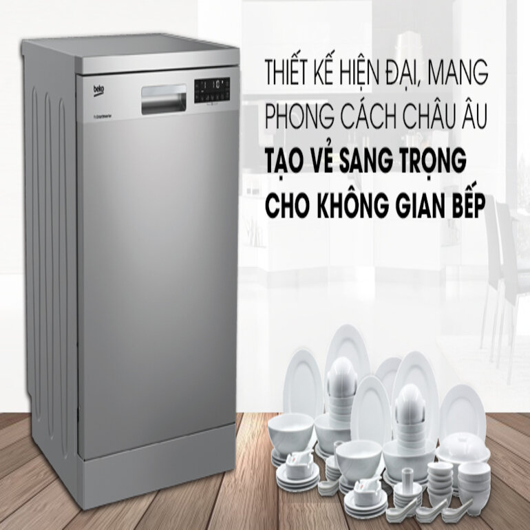 Thông tin chi tiết của máy rửa bát Beko 15 bộ BDFN26430X