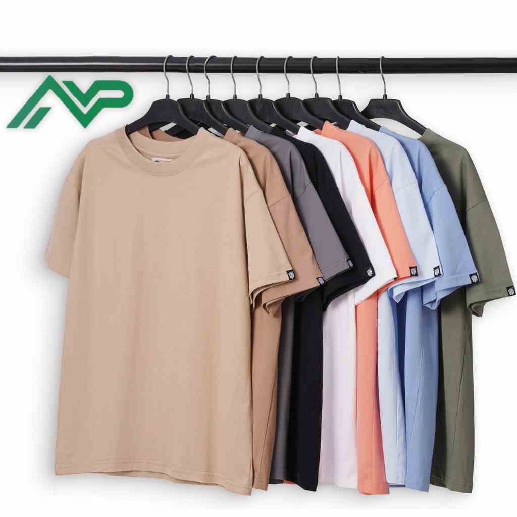 Áo thun Unisex NPV Basic Tee phông trơn nam-nữ tay lỡ form rộng 9 màu