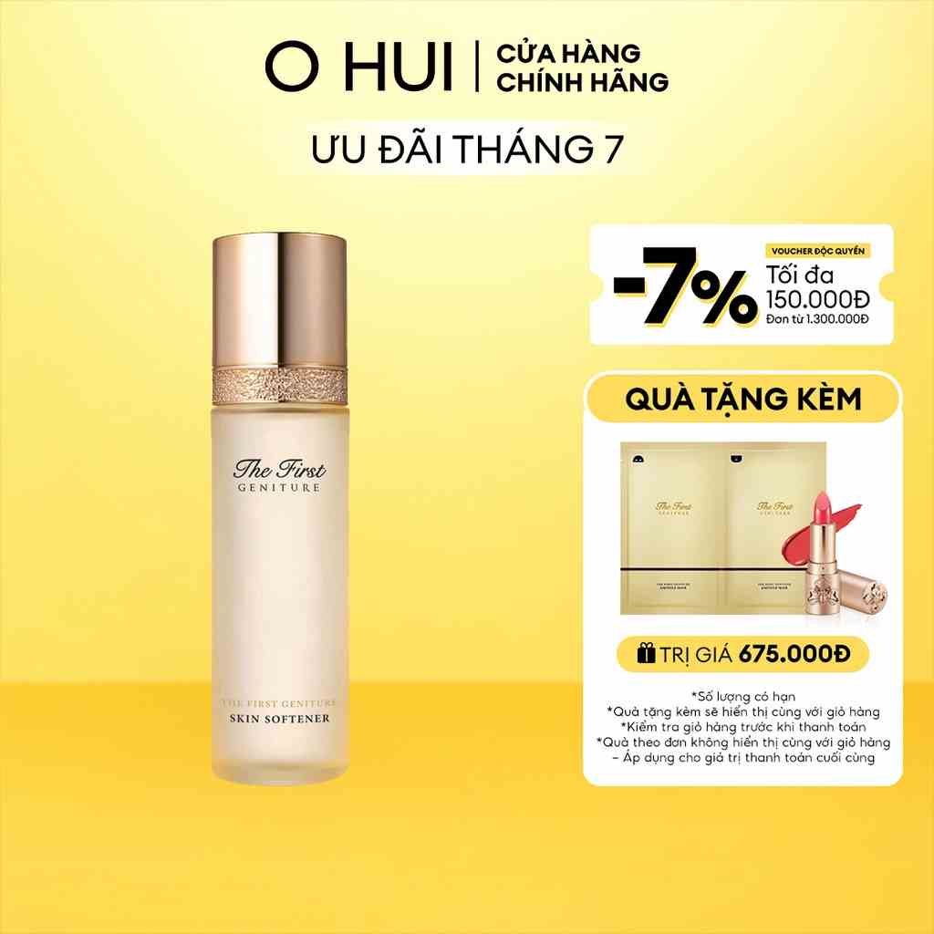 [Mã COSLUX07 giảm 120K đơn 1500K] Nước cân bằng OHUI The First Geniture Skin Softener 150ml