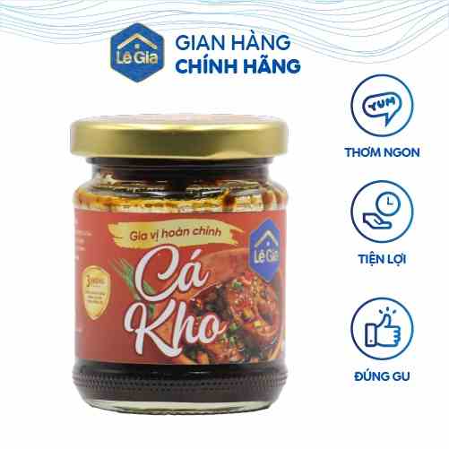 Gia vị hoàn chỉnh cá kho 180g - Lê Gia