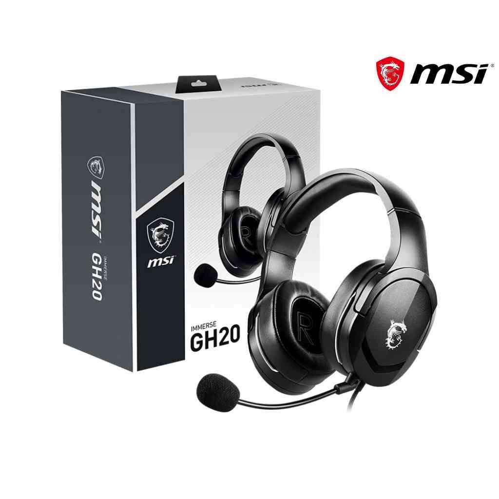 [Mã ELCL7 giảm 7% đơn 300K] Tai nghe gaming có dây MSI Immerse GH20