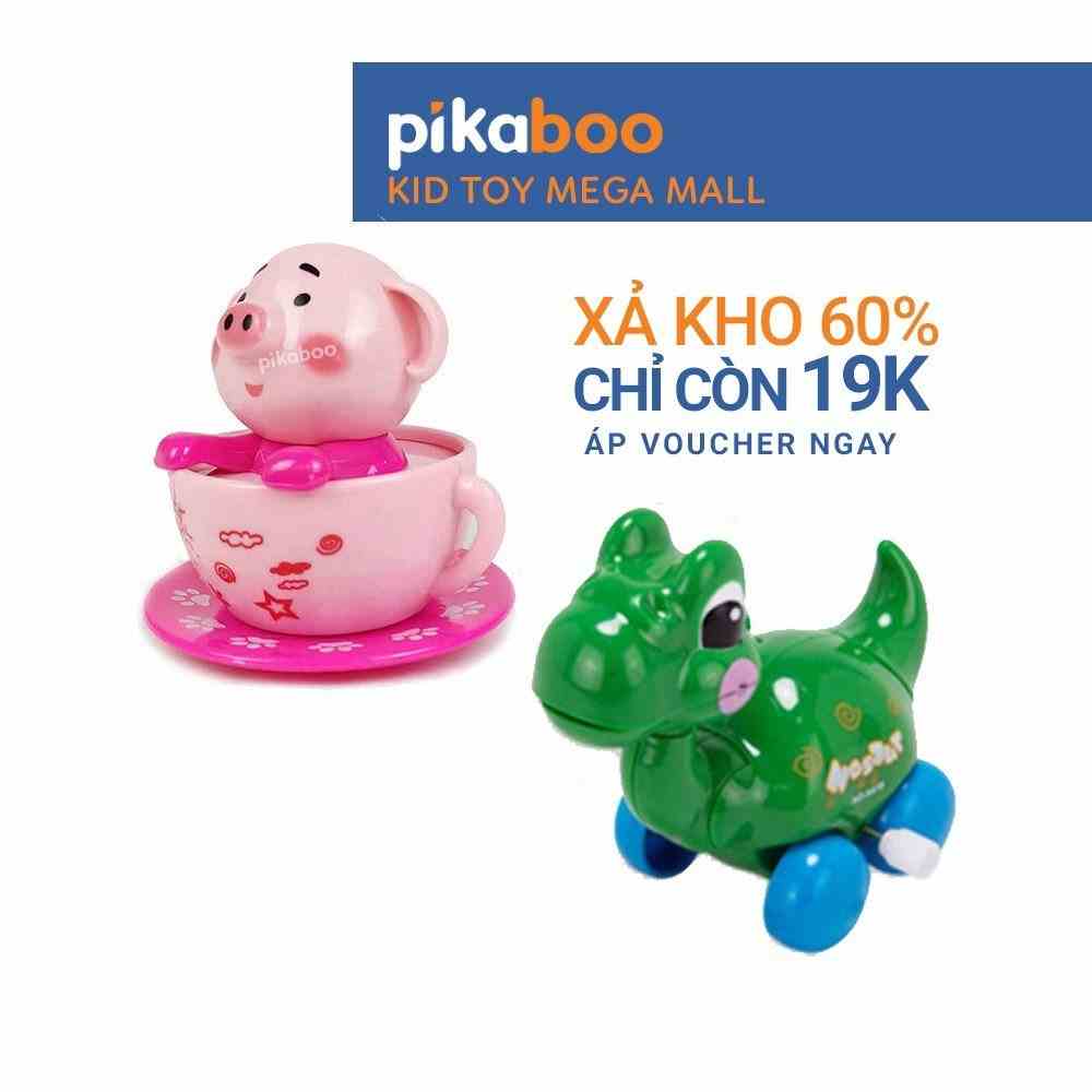 (XẢ KHO 60%) Đồ chơi khủng long chạy cót dino Pikaboo màu sắc sinh động mẫu mã đa dạng chất liệu nhựa an toàn