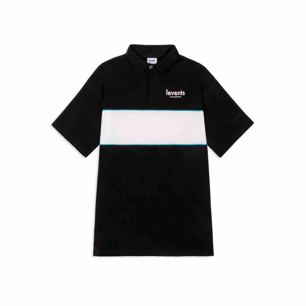 Áo Polo Levents Stripe/ Black