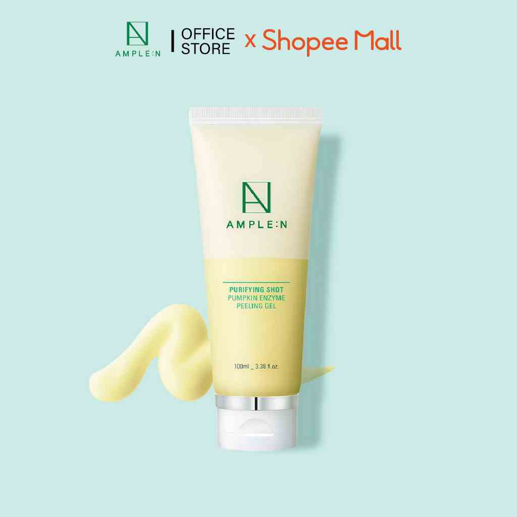 [Mã BMLTB200 giảm đến 100K đơn 499K] Tẩy Tế Bào Chết Bí Ngô AMPLE:N Purifying Shot Pumpkin Enzyme Peeling Gel