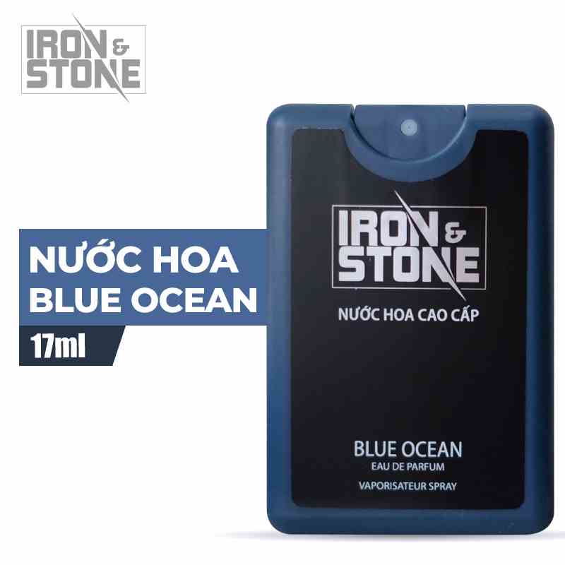 [Mã BMLTA35 giảm đến 35K đơn 99K] Nước hoa IRON & STONE Blue Ocean 17ml Z2001 - Dành cho nam