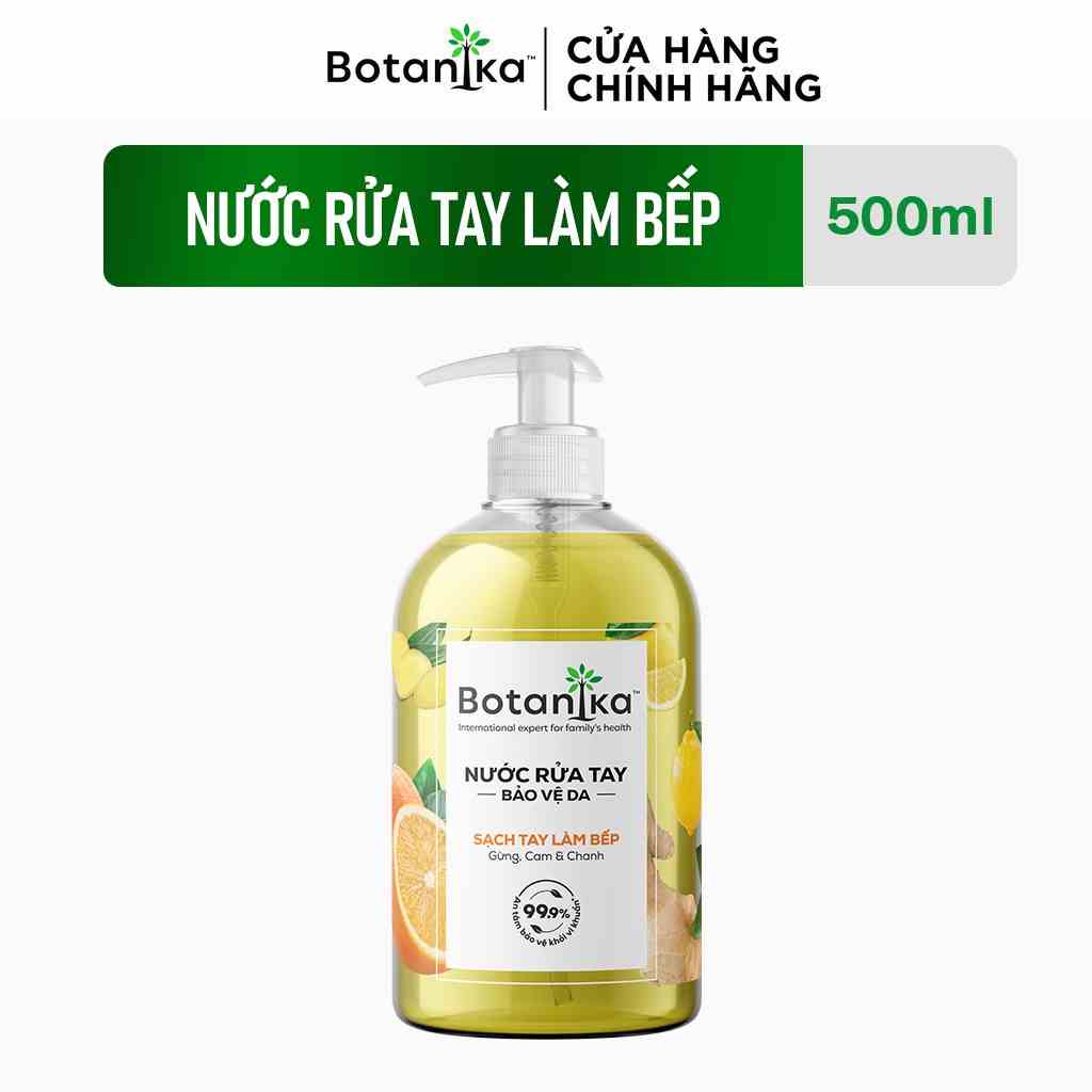 Nước rửa tay làm bếp Botanika 500ml