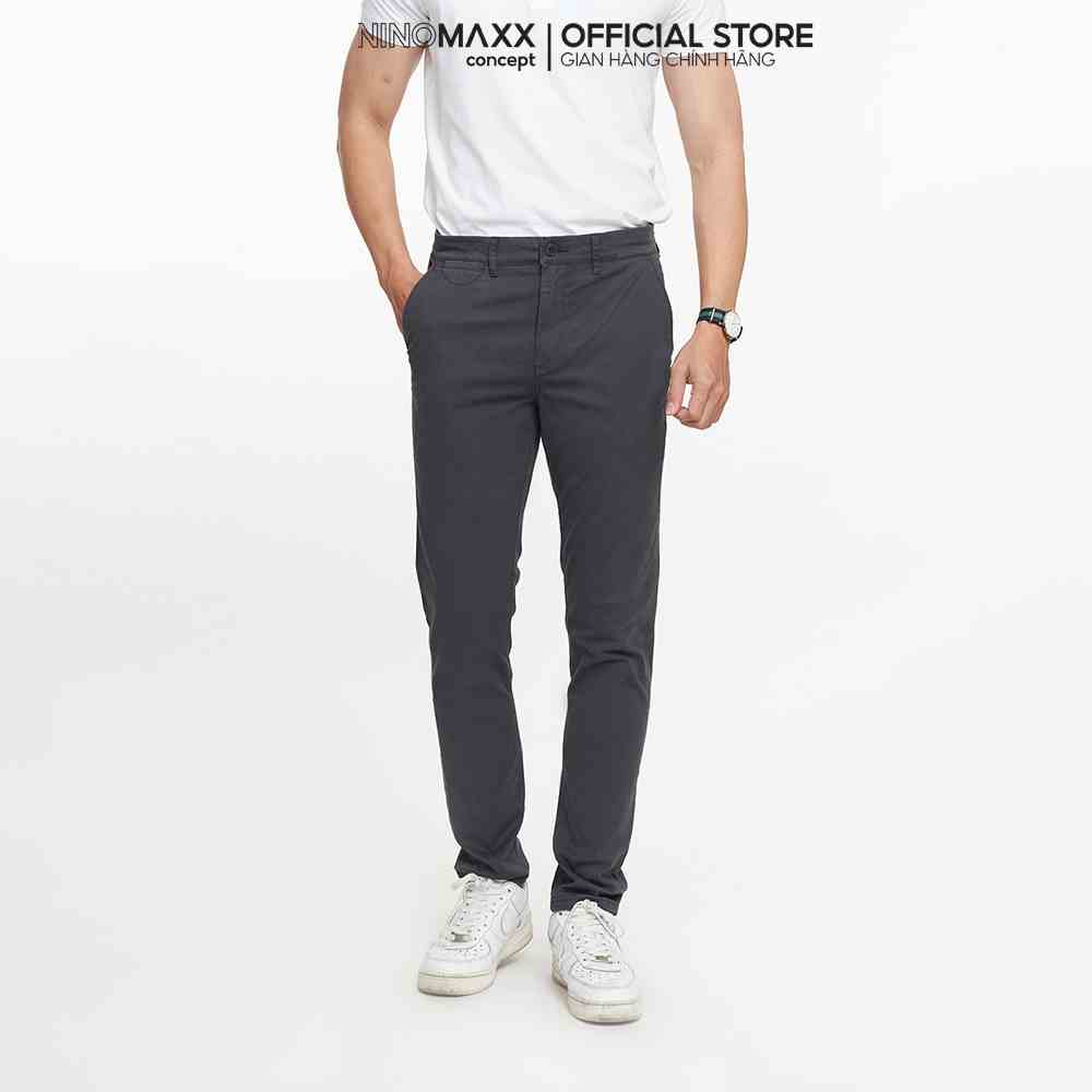 [Mã BMLT30 giảm đến 30K đơn 299K] N&M Quần Kaki Nam Basic chất cotton spandex form Slim Fit 2203052