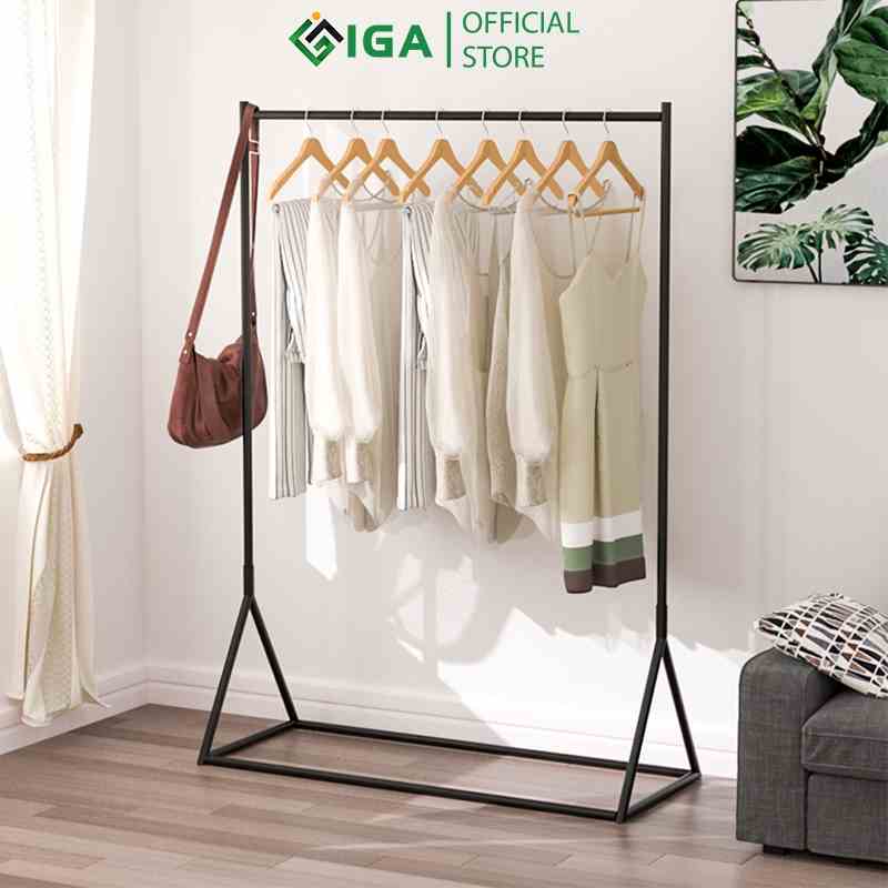 Giá Treo Quần Áo IGA Black Single Chữ Y Phong Cách Hiện Đại GM01 MÀU ĐEN