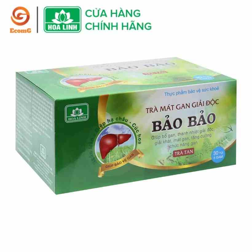 [Mã BMLTB200 giảm đến 100K đơn 499K] Trà giải độc gan Bảo Bảo - Thanh nhiệt, giải độc gan, hỗ trợ giải rượu bia