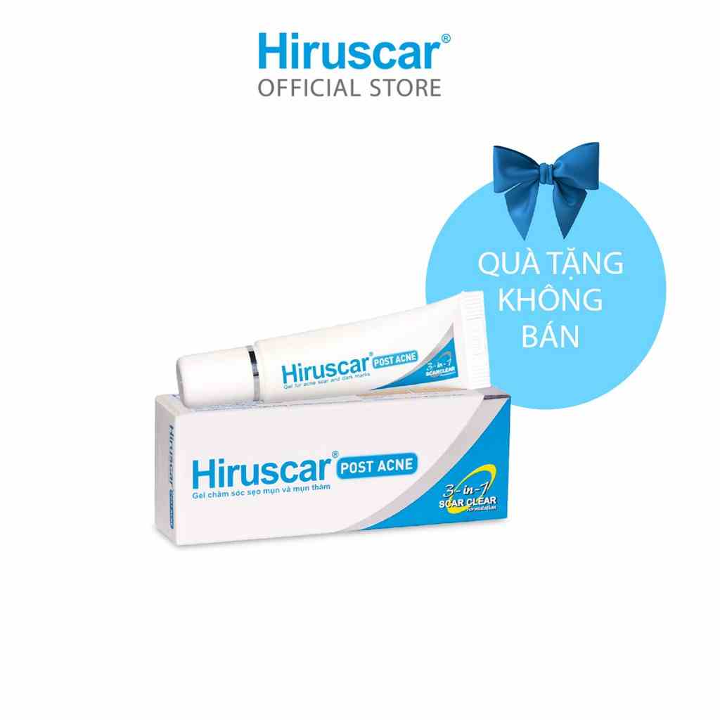 (Quà tặng không bán) Quà tặng Gel làm mờ sẹo Hiruscar 5g