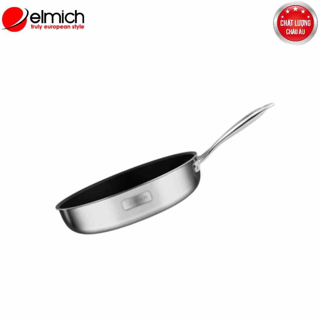 [LIFEMCMBP4 -12% đơn 250K] Chảo chống dính Inox dập nguyên khối Elmich Trimax Classic EL-2703OL size 26cm