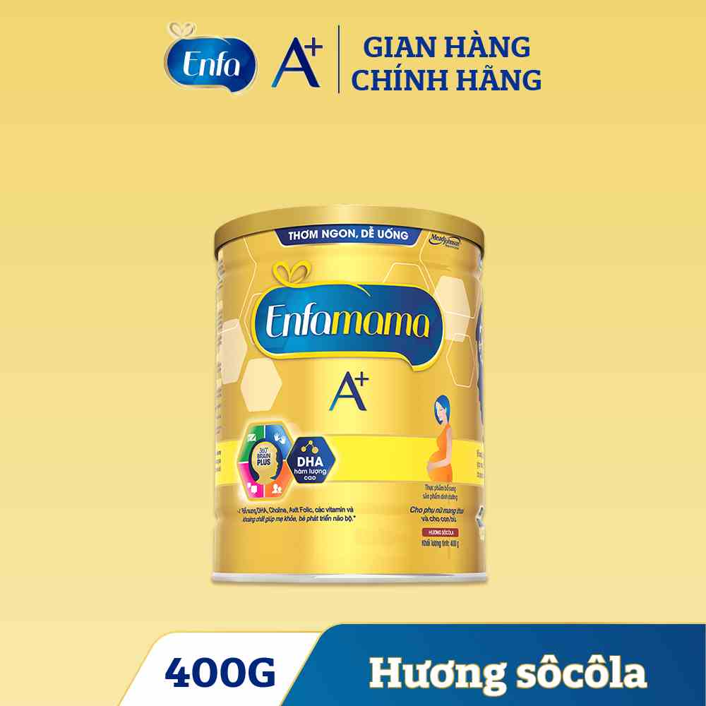 Sữa Bầu Enfamama A+ - Vị Chocolate - 400g