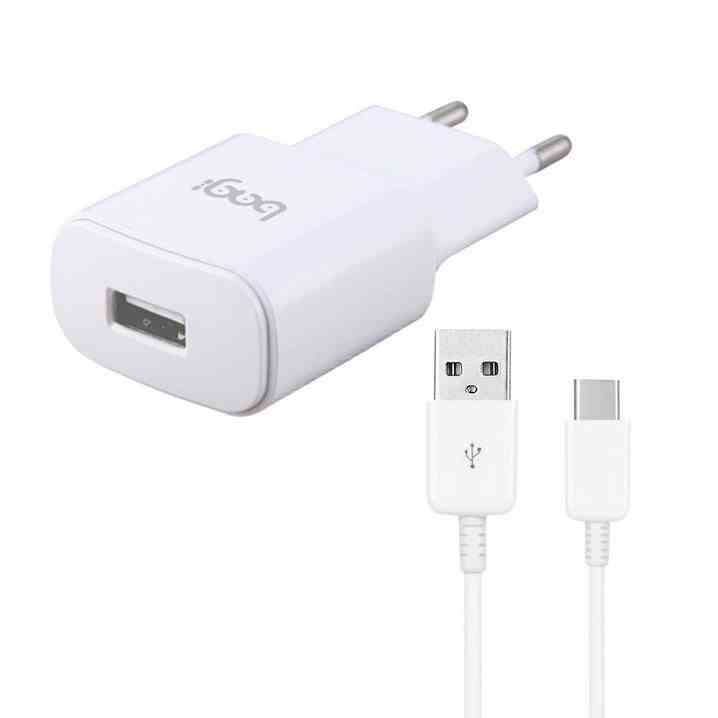 [BAGI] Combo sạc nhanh Bagi Quick Charge 3.0 và dây Type-C 1,2m- Hàng chính hãng - bảo hành 12 tháng