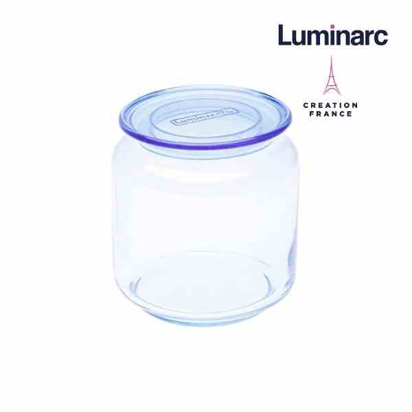 [Mã BMLTA35 giảm đến 35K đơn 99K] Bộ 3 Hũ Thuỷ Tinh Luminarc Rondo Blue 500ml- LUHUJ1848