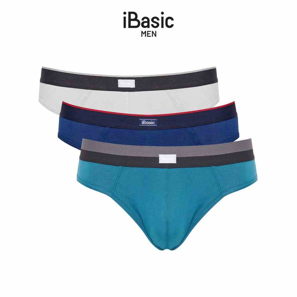 Combo 3 quần lót nam thun Brief iBasic PANM090