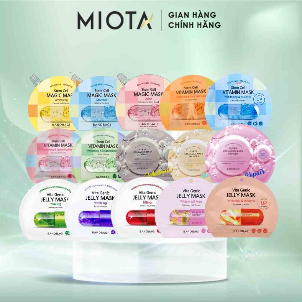 Mặt nạ dưỡng da Vita Genic Jelly Mask BANOBAGI 30ml