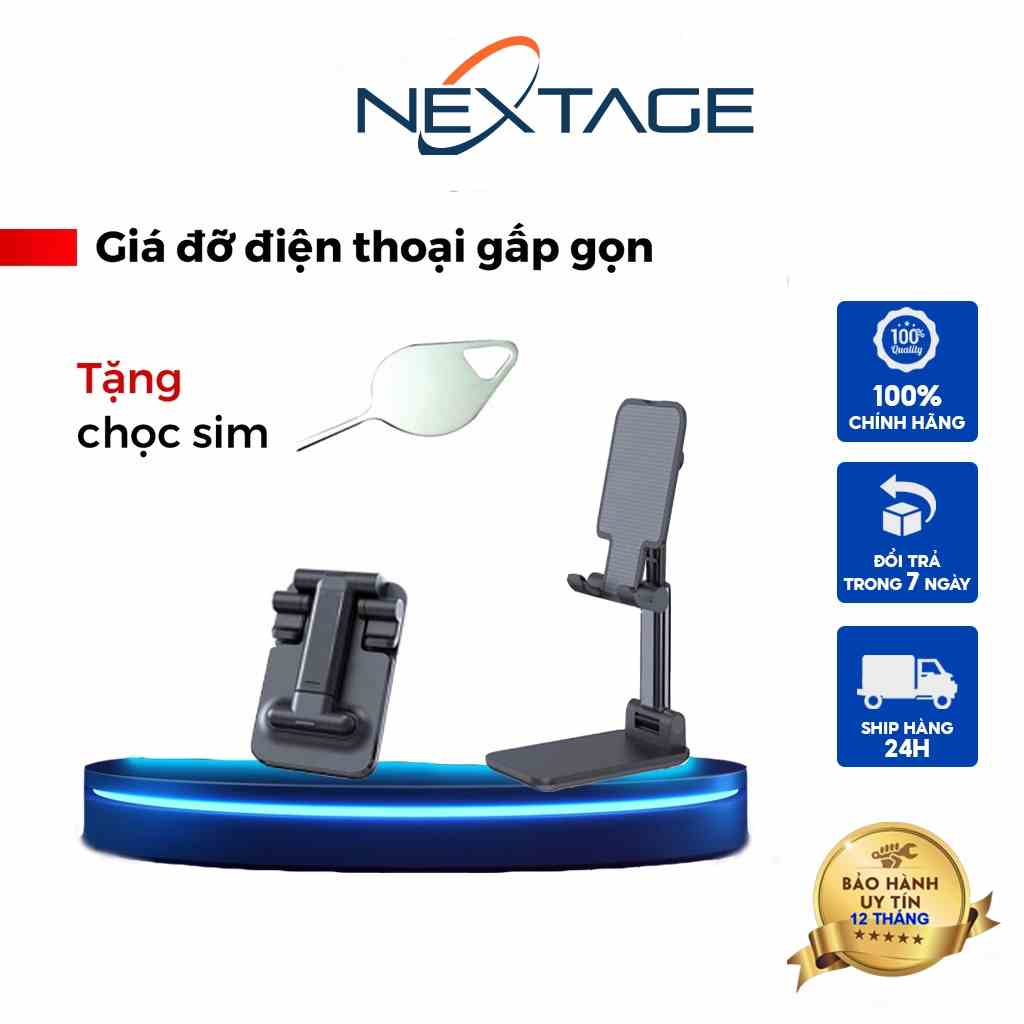 Giá Đỡ Điện Thoại Để Bàn Gấp Gọn Đa Năng Chính Hãng NEXTAGE