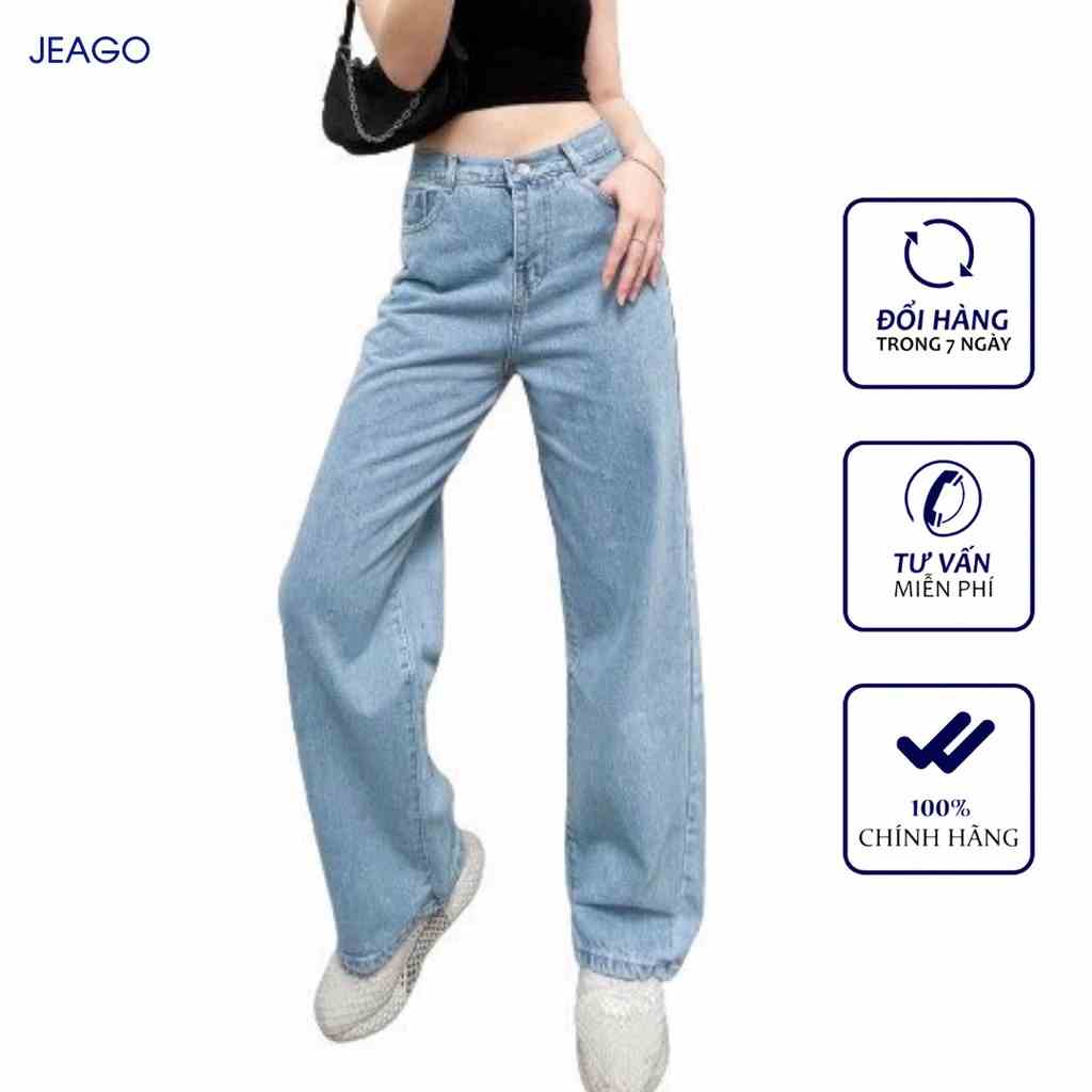 Quần Baggy Jean Nữ Ống Rộng Siêu Hot JG_BGN_01 JEAGOVN