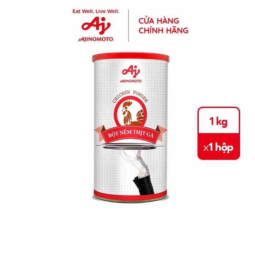 Bột nêm thịt gà Ajinomoto 1kg/lon