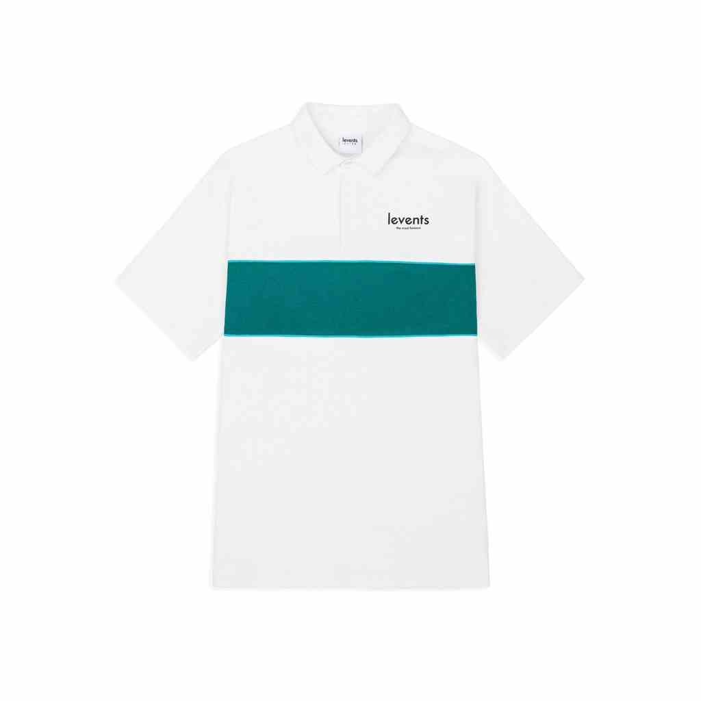 Áo Polo Levents Stripe/ White