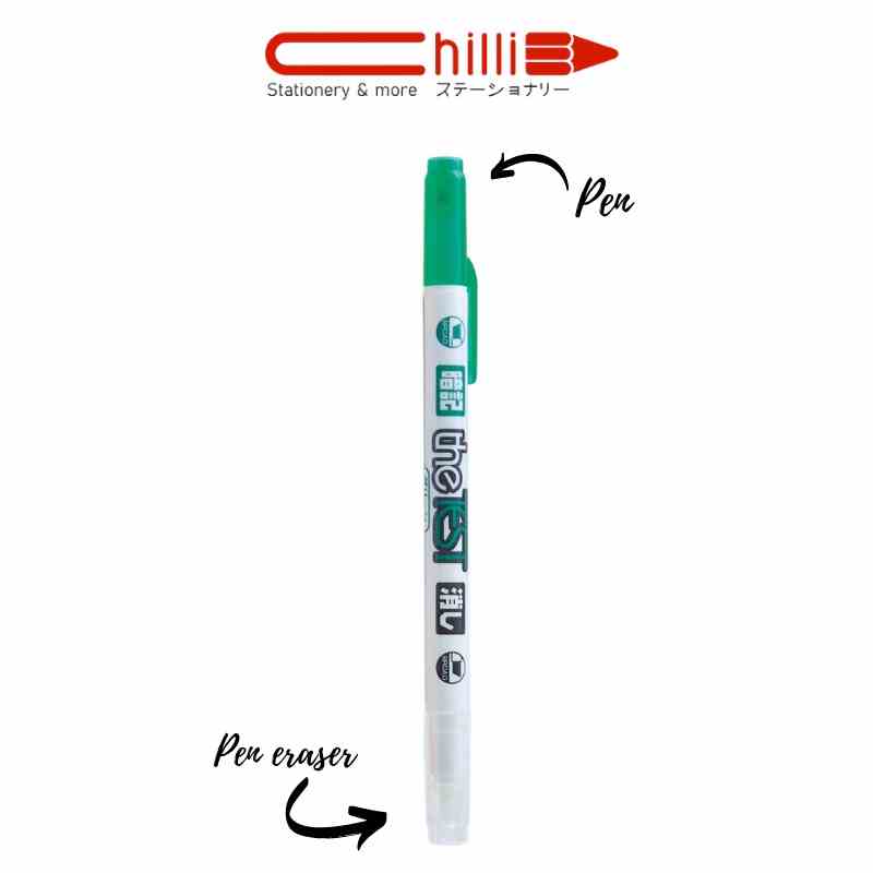 Bút Marker Sun-Star For Test G 2 Đầu Vẽ + Tẩy Tiện Dụng Siêu Tiết Kiệm