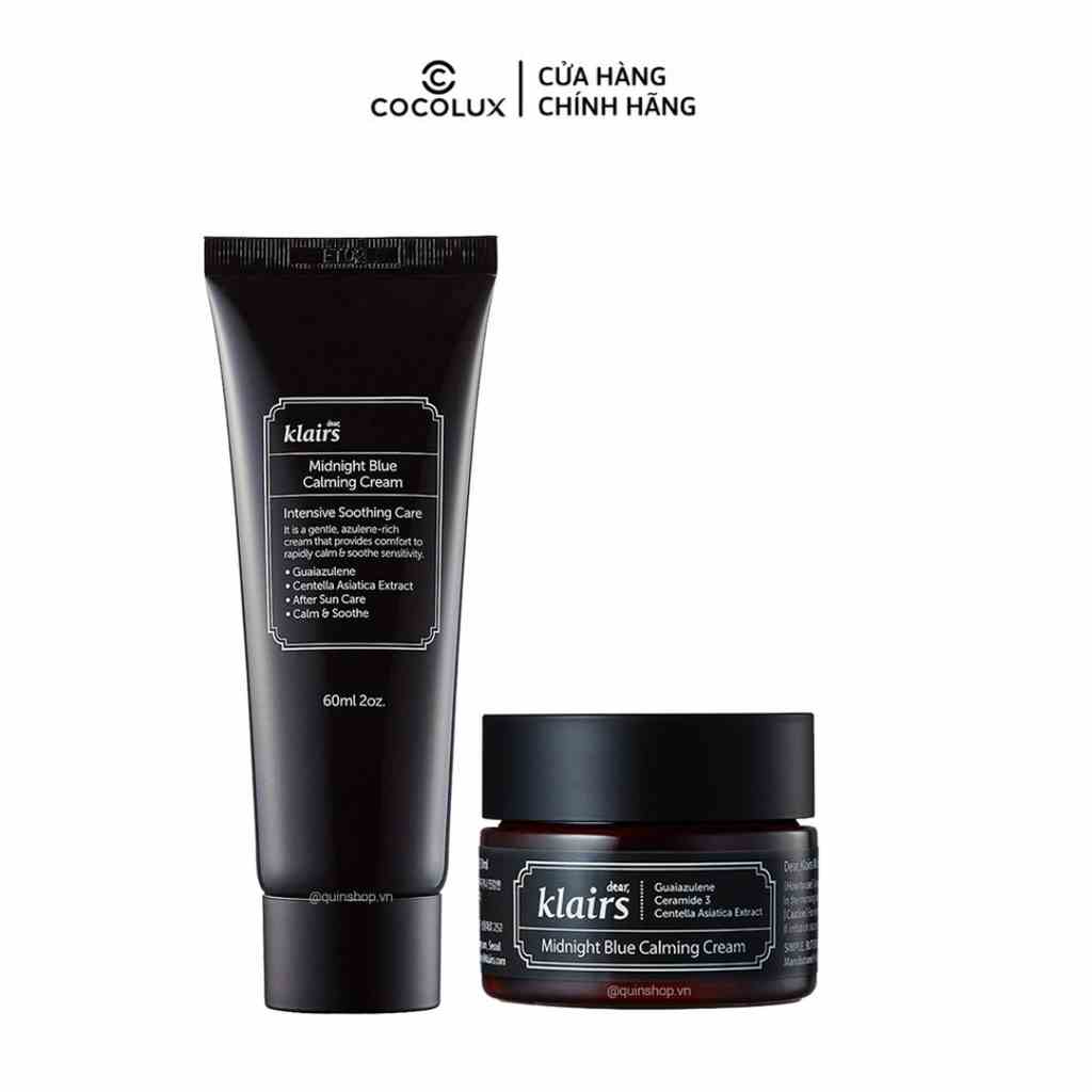 Kem dưỡng Klairs Midnight Blue Calming Cream 30ml & 60ml