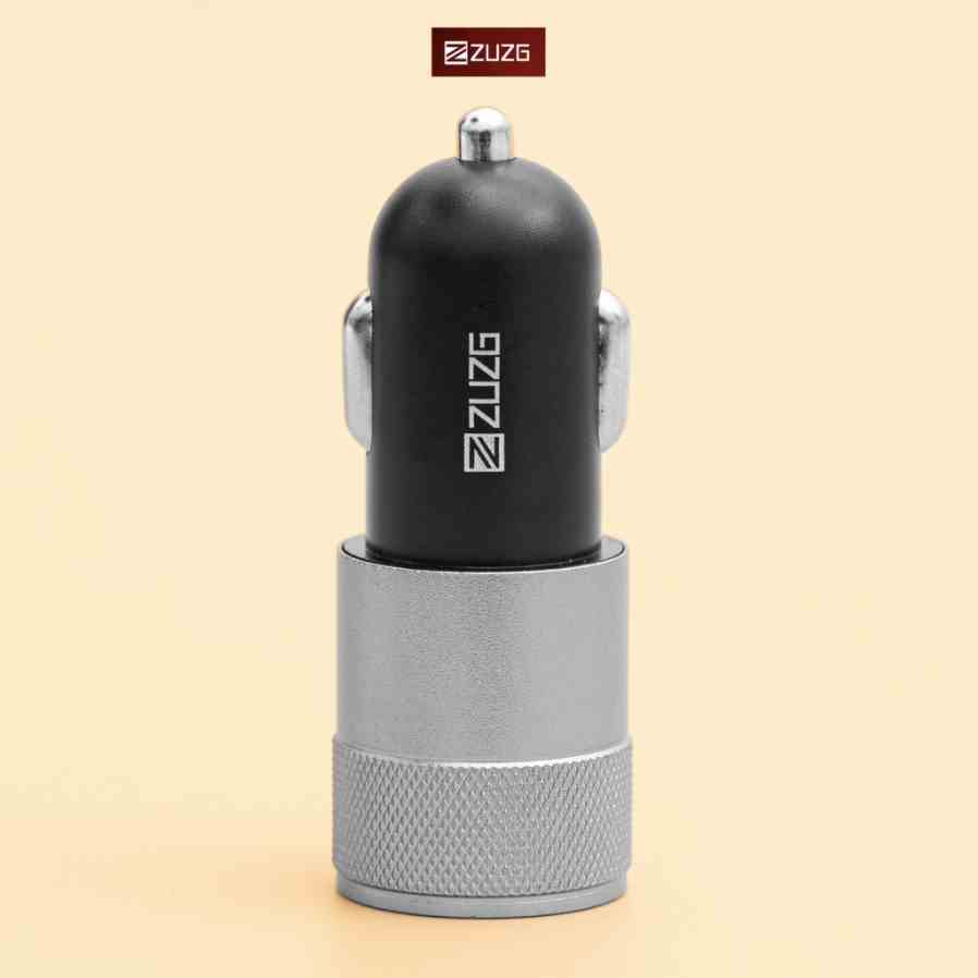 [Mã BMLTB35 giảm đến 35K đơn 99K] Tẩu sạc USB kép cho ô tô ZUZG 2 cổng USB tiện lợi trên ô tô 2.1A C02