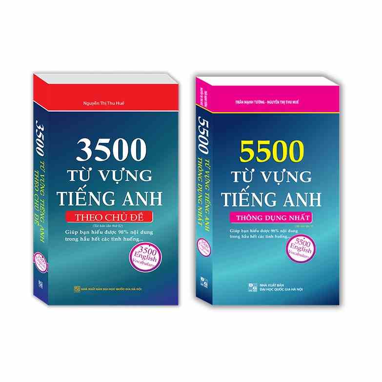 Sách-Combo 2c-3500 từ vựng tiếng Anh theo chủ đề (tái bản 02)+5500 từ vựng tiếng Anh thông dụng nhất (tái bản 03)