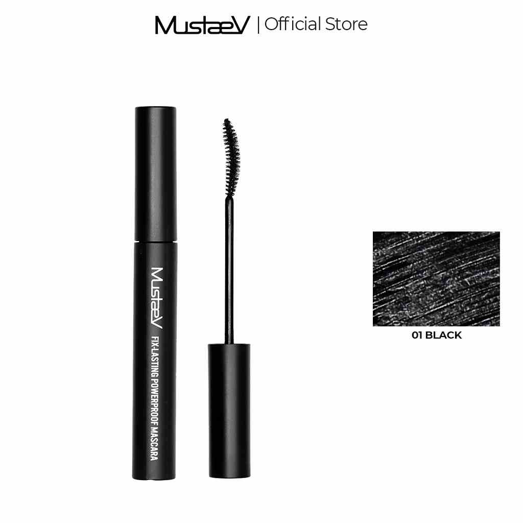 Mascara chống thấm nước MUSTAEV cố định Powerproof Mascara (7ml)