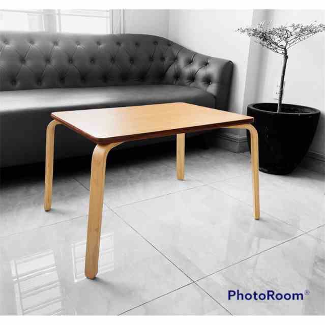 Bàn Sofa, Bàn trà đẹp phong cách Scandinavi, gỗ Plywood Beech phủ HPL Chống Trầy - Plyconcept ToGa Table