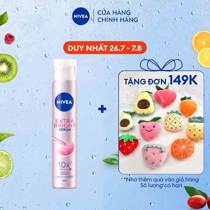 Xịt ngăn mùi Nivea Serum trắng mịn 100ml - 80020