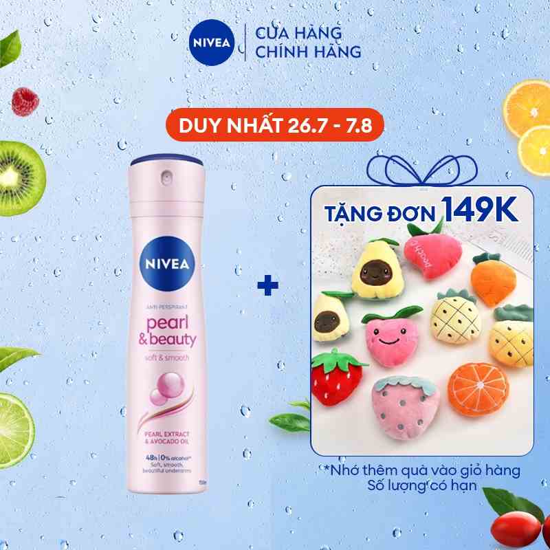 Xịt ngăn mùi Nivea ngọc trai đẹp quyến rũ 150ml - 83731