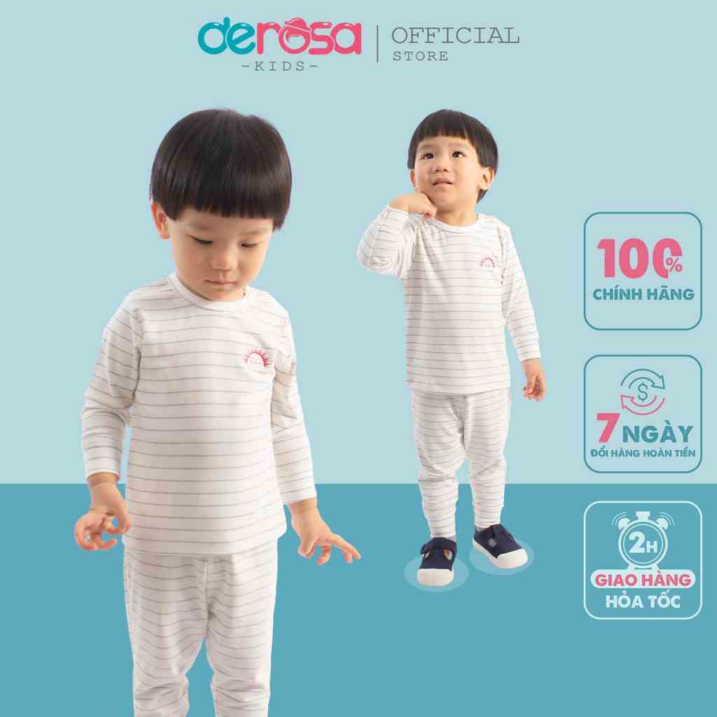 Bộ quần áo cho bé sơ sinh DEROSA KIDS chất liệu petit 9 - 24 tháng TS 6869