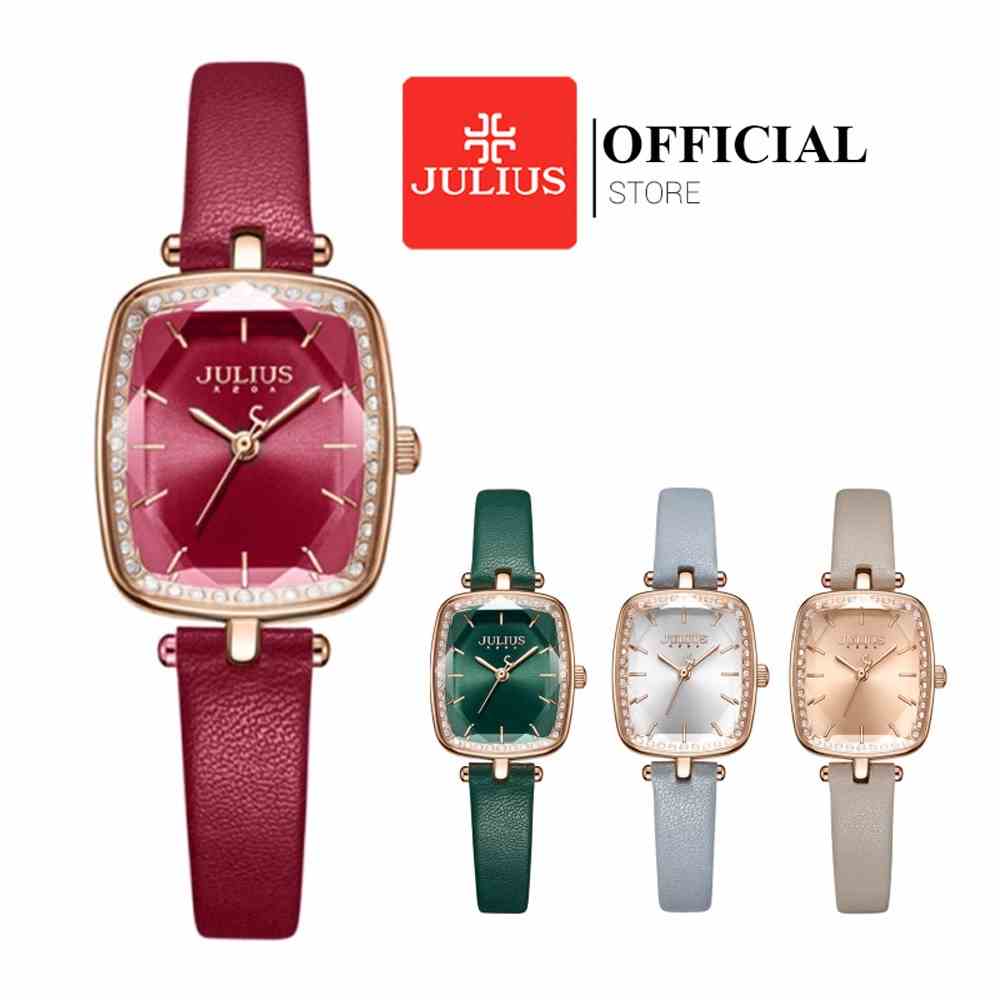 Julius Official | Đồng hồ nữ Julius JA-1341 dây da