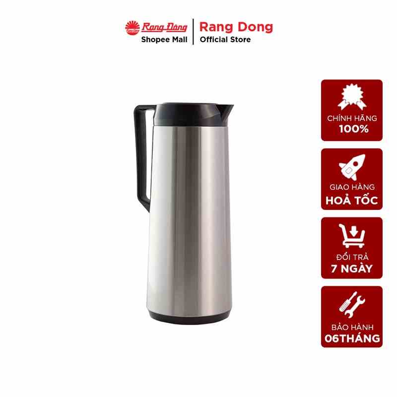 [Mã BMLTB35 giảm đến 35K đơn 99K] Phích đựng nước nóng 1 lít Rạng Đông INOX cao cấp ( Model: RD-1040 ST2.E)