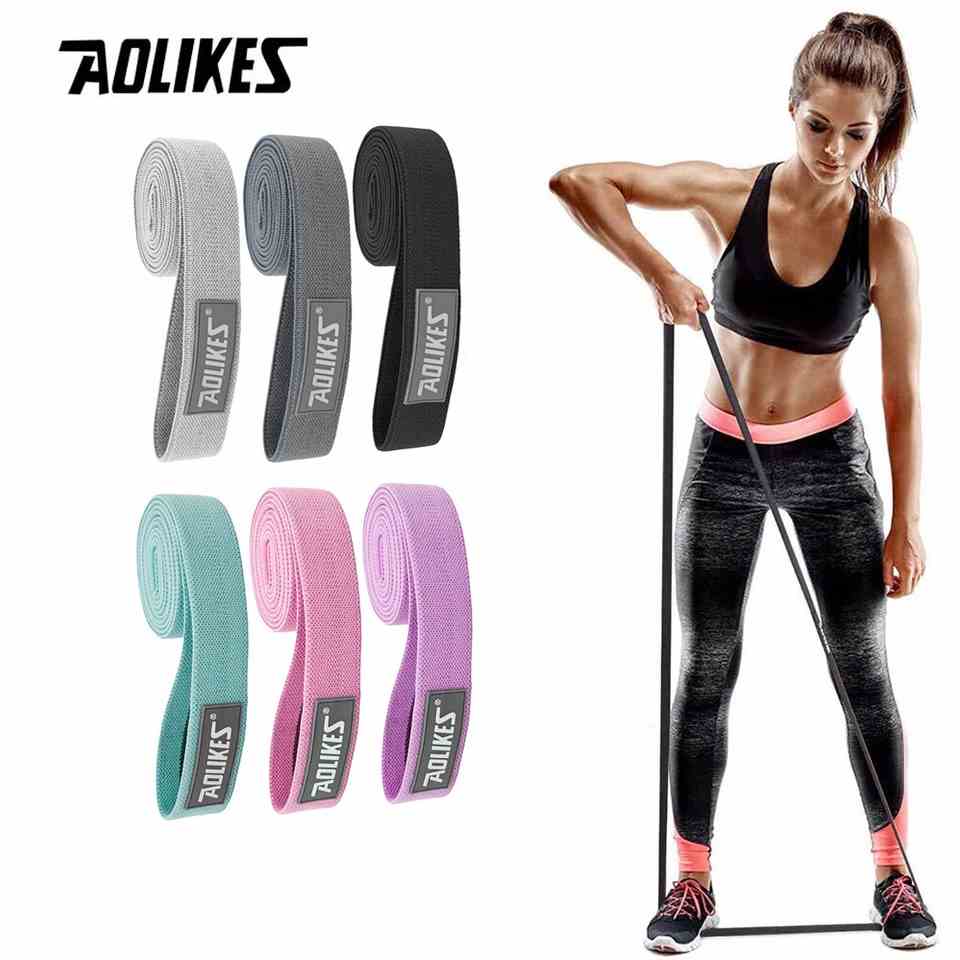 [Mã BMLTA35 giảm đến 35K đơn 99K] Dây kháng lực loại dài AOLIKES A-3607 tập gym, yoga Long Resistance Bands