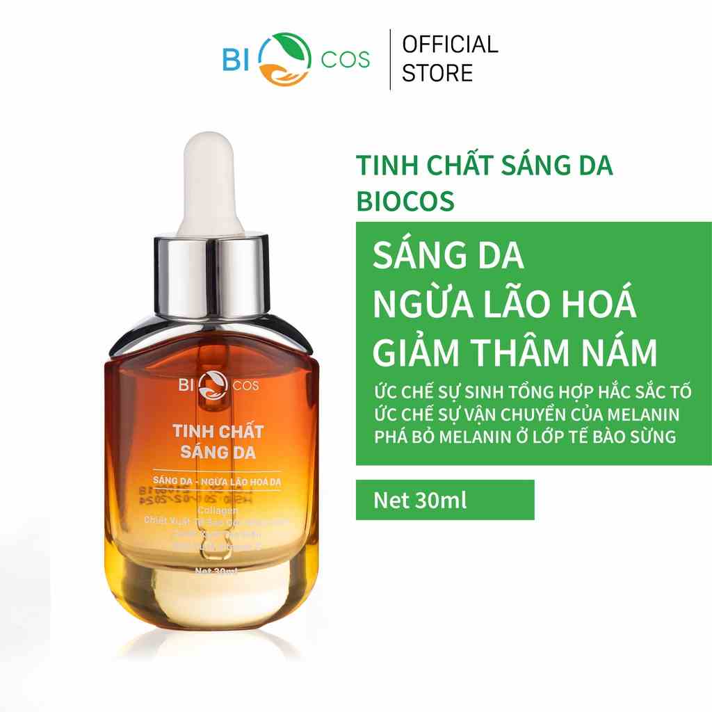 Tinh Chất Sáng Da BIOCOS - Dưỡng Ẩm Mờ Thâm Ngăn Ngừa Lão Hóa Da (15ml - 30ml)