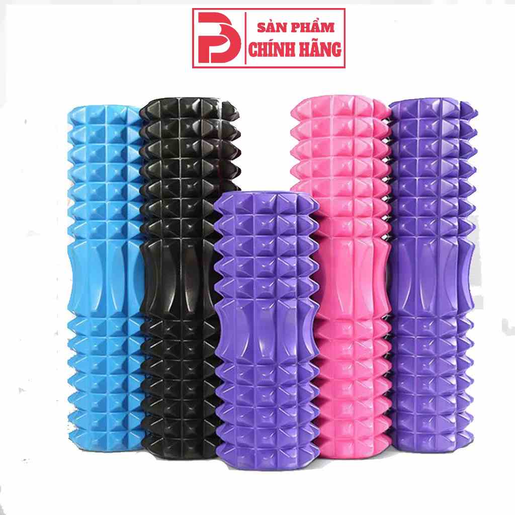 Con lăn giãn cơ Foarm Roller Massage tập gym Yoga thể thao cao cấp Prowin Fitness