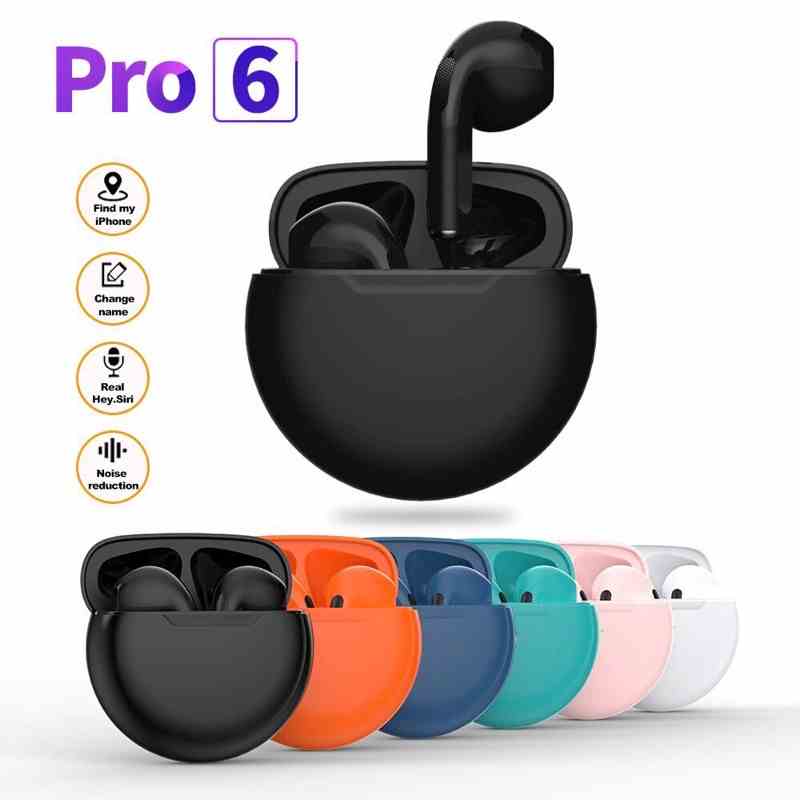 Tai nghe bluetooth HOLOCOM Pro 6 kết nối không dây có cảm biến, đổi tên, định vị, âm thanh nổi và bass trầm