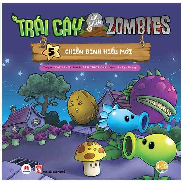 [Mã BMLTB35 giảm đến 35K đơn 99K] Sách - Trái Cây Đại Chiến Zombie - Tập 5: Chiến Binh Kiểu Mới