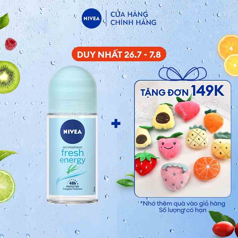 Lăn ngăn mùi Nivea tươi mát sức sống (50ml) - 83754