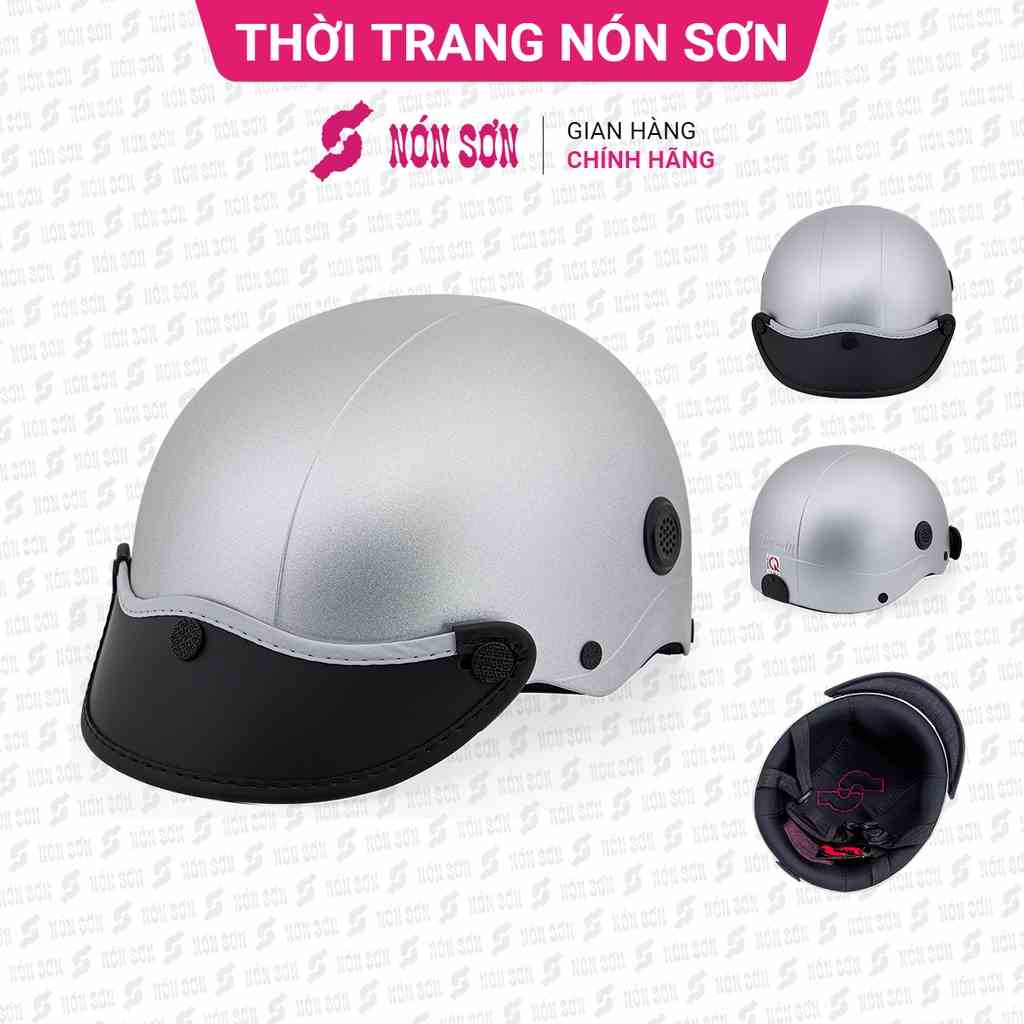 Mũ bảo hiểm lỗ thông gió NÓN SƠN chính hãng TG-XM156-